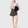2-in-1-Baumwollkleid mit Strass