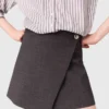 2-in-1-Baumwollkleid mit Strass