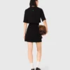 2-in-1-Kleid aus glänzendem Tweed