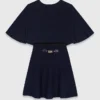 2-in-1-Kleid in Tweed-Optik