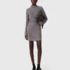 2-in-1-Strick-Minikleid