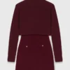 2-in-1-Strick-Minikleid