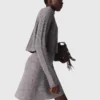 2-in-1-Strick-Minikleid
