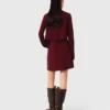 2-in-1-Strick-Minikleid