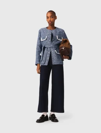 4-Taschen-Tweedjacke