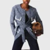 4-Taschen-Tweedjacke