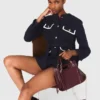 4-Taschen-Tweedjacke