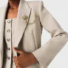 Anzugjacke mit Brosche Anzugjacke mit Brosche