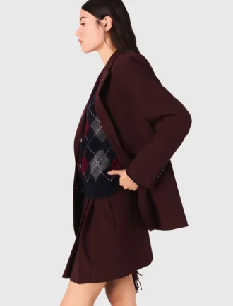 Anzugjacke mit Gürtel