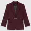 Anzugjacke mit Gürtel
