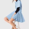 Ausgestelltes Hemdkleid Ausgestelltes Hemdkleid