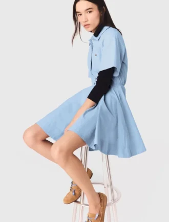 Ausgestelltes Hemdkleid
