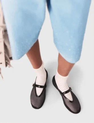 Ballerinas aus Mesh