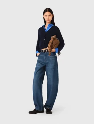 Ballonjeans mit Martingal