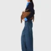 Ballonjeans mit Martingal