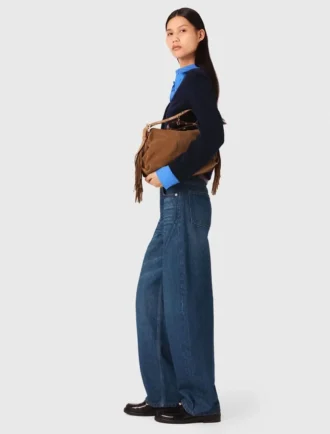 Ballonjeans mit Martingal