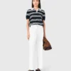 Baumwollhose mit weitem Bein Baumwollhose mit weitem Bein
