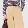 Baumwollhose mit weitem Bein Baumwollhose mit weitem Bein