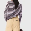 Baumwollhose mit weitem Bein Baumwollhose mit weitem Bein