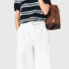 Baumwollhose mit weitem Bein Baumwollhose mit weitem Bein