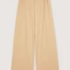 Baumwollhose mit weitem Bein Baumwollhose mit weitem Bein