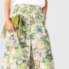 Bedruckter Maxirock mit Shorts Bedruckter Maxirock mit Shorts