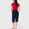 Bermudashorts aus Leinenmischung