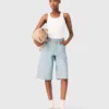 Bermudashorts mit Strasssteinen