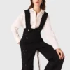 Bestickte Hose mit Hosenträgern Bestickte Hose mit Hosenträgern