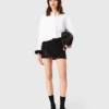 Bestickter Skort