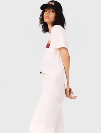 Besticktes T-Shirt