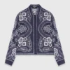 Bluse mit Bandana-Print