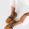 Boat-Schuhe mit Plateau aus Wildleder Boat-Schuhe mit Plateau aus Wildleder
