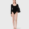 Body mit Samt- und Korsettdetails Body mit Samt- und Korsettdetails