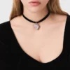 Body mit Samt- und Korsettdetails Body mit Samt- und Korsettdetails