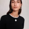 Bodysuit aus offenem Strick Bodysuit aus offenem Strick