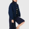 Bomberjacke aus Baumwolle