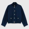 Bomberjacke aus Baumwolle