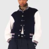 Bomberjacke aus Mischgewebe Bomberjacke aus Mischgewebe