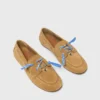 Bootsschuhe aus Wildleder