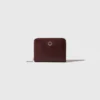 Brieftasche aus Craquelé-Leder