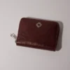 Brieftasche aus Craquelé-Leder