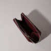 Brieftasche aus Craquelé-Leder