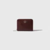 Brieftasche aus Craquelé-Leder