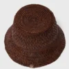 Bunter Bucket-Hut aus natürlicher Raffia Bunter Bucket-Hut aus natürlicher Raffia