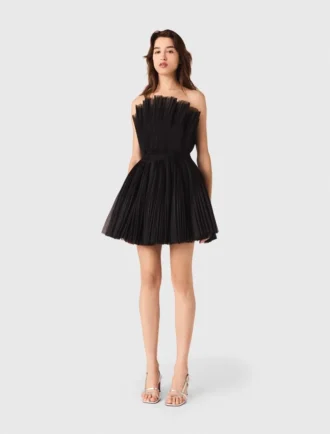Bustierkleid aus Tüll und Organza Bustierkleid aus Tüll und Organza
