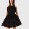 Bustierkleid aus Tüll und Organza Bustierkleid aus Tüll und Organza