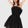 Bustierkleid aus Tüll und Organza Bustierkleid aus Tüll und Organza