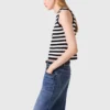 Denim-Bermudashorts