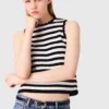 Denim-Bermudashorts